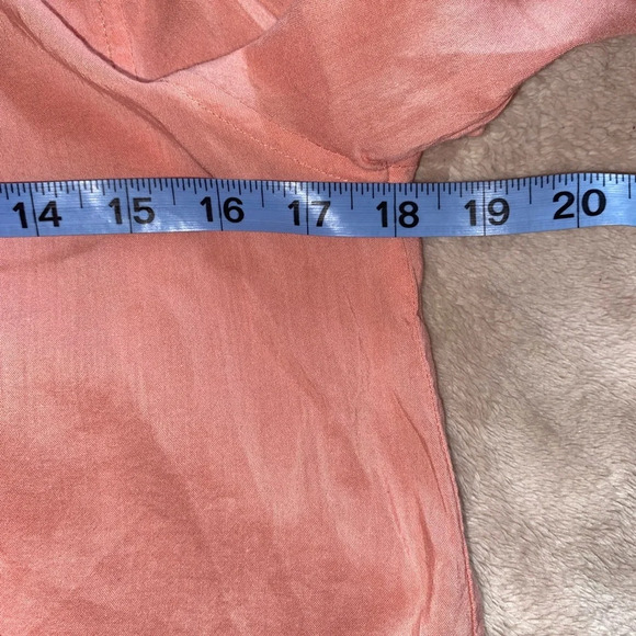 Lucky brand long sleeve Vicky Pintuck top - Picture 4 of 6